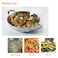Meyer Select 8-Piece Stainless Steel Cookware Set with Saucepan, Sauteuse, Frying Pans &amp; Wok &ndash; Induction Compatible, Oven &amp; Dishwasher Safe, Metal Utensil Safe