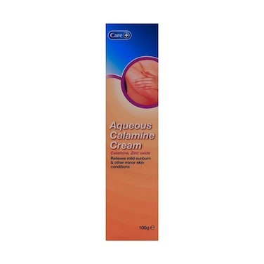 Care Plus Aqueous Calamine Cream, 100g
