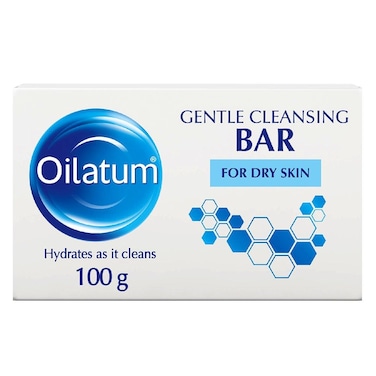 Oilatum Gentle Hydrating &amp; Cleansing Bar For Dry Skin 100g