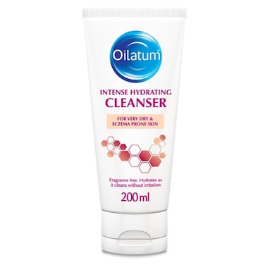 Oilatum Intense Hydrating Fragrance Free Cleanser For Very Dry &amp; Eczema Prone Skin 200ml