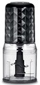 Kenwood Chopper 400W Electric Food Chopper with 2 x 800ml Bowl, Dual Speed, Stainless Steel Quad Blade, Rubber Lid, Ice Crush Function CHP40.500BK Black