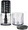Kenwood Chopper 400W Electric Food Chopper with 2 x 800ml Bowl, Dual Speed, Stainless Steel Quad Blade, Rubber Lid, Ice Crush Function CHP40.500BK Black