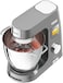 Kenwood Stand Mixer Metal Body Kitchen Machine Titanium Chef Patissier XL With Warming Function, Built-In Weighing Scale, Duobowl, 4 Tools, Glass Blender, Meat Grinder, Multi Mill Kwl90.344Si Silver