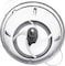 KENWOOD Stainless Steel Chopper 500W Electric Food Chopper with 1.2L SS Bowl (600ml working capacity), Dripper Pro, Quad Blade, Storage Lid, Dual Speed, Spatula, Ice Crush Function CHP62.700SI Silver