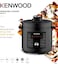 KENWOOD Electric Pressure Cooker 8L Smart Steam Pot 16-in-1 Multifunctional Programmable Multicooker, Steamer, Rice Cooker, Slow Cooker, Saute Pot, Soup, Yogurt, Cake &amp; More PCM95.000BK Black