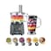 Kenwood Food Processor 750W Multi-Functional with Blender,Reversible Slicing Grating Disk, Emulsifying Disk for Whisking, Dough Maker, Knife Blade FDP05.50GY Grey