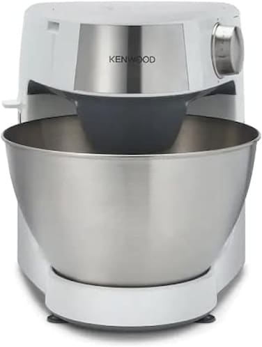 Kenwood Stand Mixer Kitchen Machine PROSPERO+ 1000W with 4.3L Stainless Steel Bowl, K-Beater, Whisk, Dough Hook, Blender KHC29.B0WH Silver,