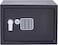 Yale, Electronic Safe Medium with Digital Keypad LED Light Indicators and Emergency Override Key 16.32 Litre Capacity 25 x 35 x 25 cm, Black Finish, YSV/250/DB2