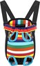 Pet Carrier Backpack, Legs Out Front Dog Carrier, Hands-Free Adjustable Pet Backpack Carrier for Small Medium Large pet,Easy-Fit for Traveling Hiking Camping,Dogs CatsOutdoor Traveling（rainbow,L）