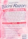 Beauty Formulas Disposable Bikini Razors Compact Mini Blade 3-Pieces