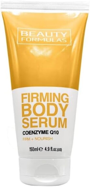 Beauty Formulas Firming Body Serum,150ml, With Coenzyme Q10, Cocoa Butter &amp; Flaxseed Oil, For Smoother, Firmer-Looking Skin