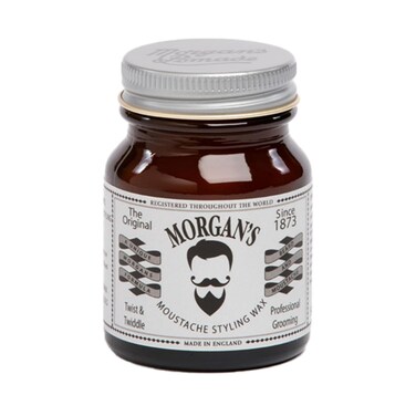 Morgan's Moustache Styling Wax Twist &amp; Twiddle 50g Jar