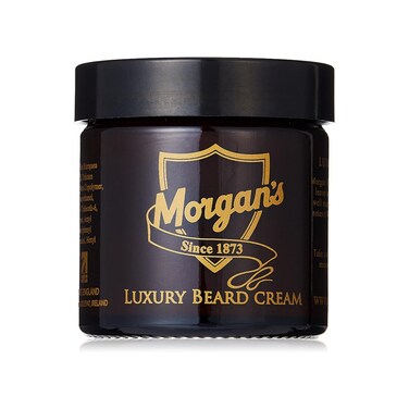 Morgan&rsquo;s Pomade Luxury Beard Cream for Men &ndash; Moisturising &amp; Conditioning Beard Softener with Natural Oils for Daily Grooming, 50ml