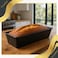 Nonstick Loaf Pan, Black, 20 Cm