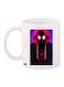 Cartoon Printed Coffee Mug White/Black/Red