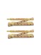 Folding Rule, 6.5FT 2M Foldable Ruler with Inch and Metric Measurements for Carpenters