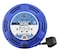 Masterplug MCT0813/4BL Four Socket 8 meter Medium Cassette Reel Extension Lead