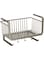 Under Cabinet Storage Basket with Hooks, Metal Wire Organizer, Brushed Nickel