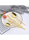 4-Piece Premium Cutlery Set Gold