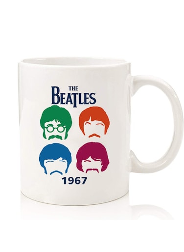 Premium Quality Two Sided Printed Coffee Mug Tea Cup For Home Office, Kids Men Women The beatles