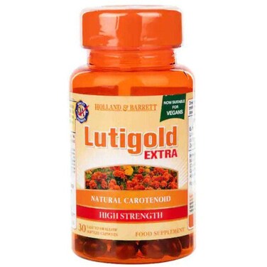 Holland &amp; Barrett Lutigold Extra 30 Capsules 20Mg