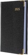Debden Collins Business Pockets 2025 Diary for Business - Regal Week to View Pocket Diary (with Pencil) - Black - (392BP.99-25) - Professional Pocket Planner with Leathergrain Cover