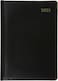 Collins Classic 2025 Diary for Professionals - Compact Day a Page Business Planner (with Appointments) - Black - (1250V.99-25) - Premium Appointments Planner with Luxury PU Leather Cover