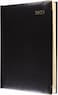 Collins Classic 2025 Diary for Professionals - Compact Day a Page Business Planner (with Appointments) - Black - (1250V.99-25) - Premium Appointments Planner with Luxury PU Leather Cover