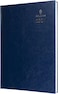 Collins Standard Desk 2025 Diary for Professionals - A4 Day to a Page Business Diary - Blue - (44.60-25) - Premium Business Planner with Hardback Leathergrain Covers