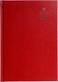 Collins Standard Desk 2025 Diary for Professionals - A4 Day to a Page Business Diary - Red - (44.15-25) - Premium Business Planner with Hardback Leathergrain Covers