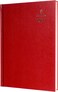 Collins Standard Desk 2025 Diary for Professionals - A4 Day to a Page Business Diary - Red - (44.15-25) - Premium Business Planner with Hardback Leathergrain Covers