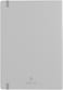Collins Legacy 2025 Planner - A5 Week To View Diary - Grey - (CL53.97-25) - Professional Weekly Planner with Soft Touch Cover