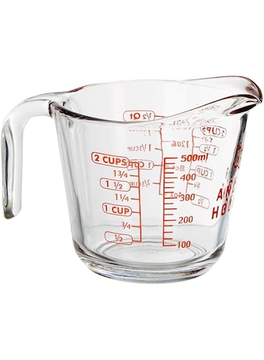 Anchor Hocking 16Oz, 500ml Measuring Cup With Red Description