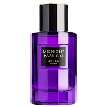 Aoura London Midnight Passion Eau De Parfum   Fresh Floral Fragrance   Long Lasting Perfume for Women 100ml