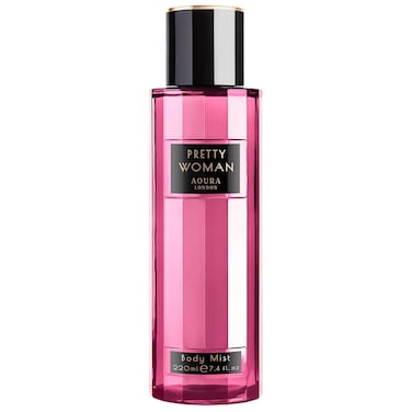 Aoura London Pretty Woman Body Mist 220ml   Fresh Floral Long Lasting   Daily Wear Fragrance Spray 200ml