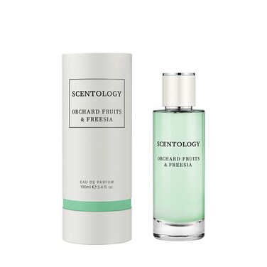 Scentology Orchard Fruits &amp; Freesia Eau de Parfum for Women 100ml &ndash; Fruity Floral Long Lasting Luxury Fragrance
