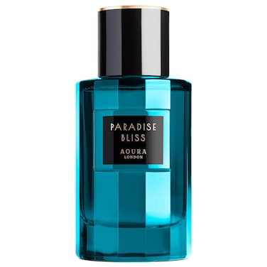 Aoura London Paradise Bliss Eau De Parfum   Fresh Floral Woody Fragrance   Long Lasting Perfume for Women 100ml