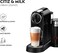 Nespresso 11317 Citiz and Milk Coffee Machine, Black - by Magimix - International Version