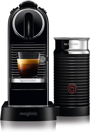 Nespresso 11317 Citiz and Milk Coffee Machine, Black - by Magimix - International Version