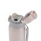 LocknLock Chubby Tumbler 370ml &ndash; Ivory, Stainless Steel Mug with Double-Wall Insulation &amp; One-Touch Lid