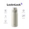 LocknLock Chubby Tumbler 370ml &ndash; Ivory, Stainless Steel Mug with Double-Wall Insulation &amp; One-Touch Lid