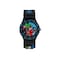 Disney Marvel Avengers Black Printed Fabric Strap Watch - AVG5008