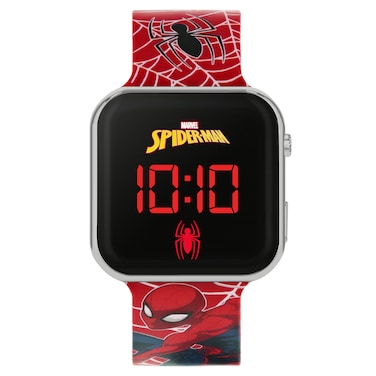 Disney Marvel Spiderman Red Strap LED Watch - SPD4719ARG