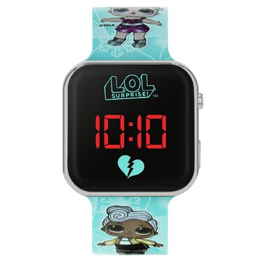 LOL Surprise Printed Blue Silicon Strap Watch - LOL4531ARG