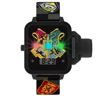 Warner Brothers Harry Potter Black Strap Projection Watch - HP4113
