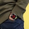 Pok&eacute;mon Black LED Watch with Printed Character Strap - POK4322ARG