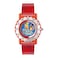 Pok&eacute;mon Red Strap Character Dial Time Teacher Watch - POK4194