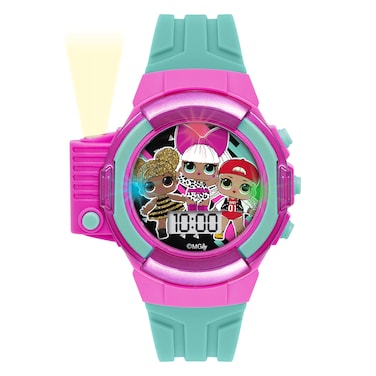 LOL Surprise Pink &amp; Blue Flashlight Watch - LOL4489