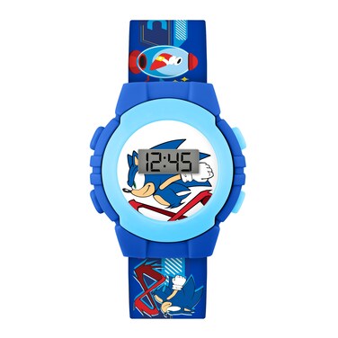 Sega Sonic The Hedgehog Blue Digital Watch - SNC4316