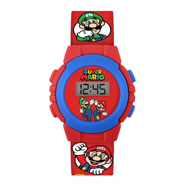 Nintendo Super Mario Red Digital Watch - GSM4234